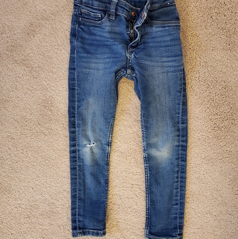 &denim toddler distressed skinny jeans